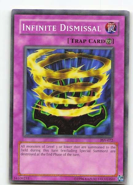 Infinite Dismissal - Pharaoh's Servant #PSV-072