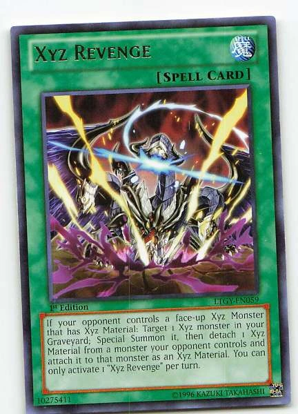 Xyz Revenge - Lord of the Tachyon Galaxy #LTGY-EN059