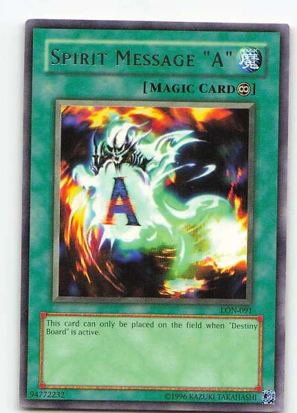 Spirit Message "A" - Labyrinth of Nightmare #LON-091