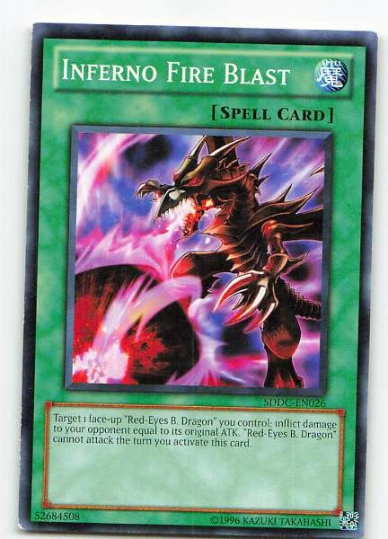 Inferno Fire Blast - Structure Deck: Dragons Collide #SDDC-EN026