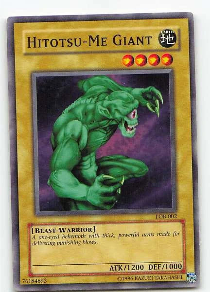 Hitotsu-Me Giant - Legend of Blue Eyes White Dragon #LOB-002