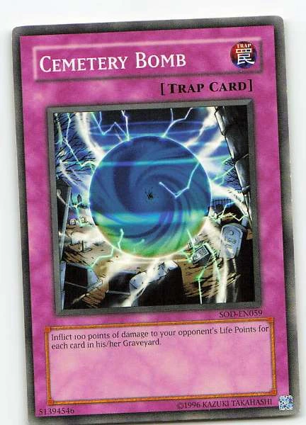 Cemetery Bomb - Soul of the Duelist #SOD-EN059