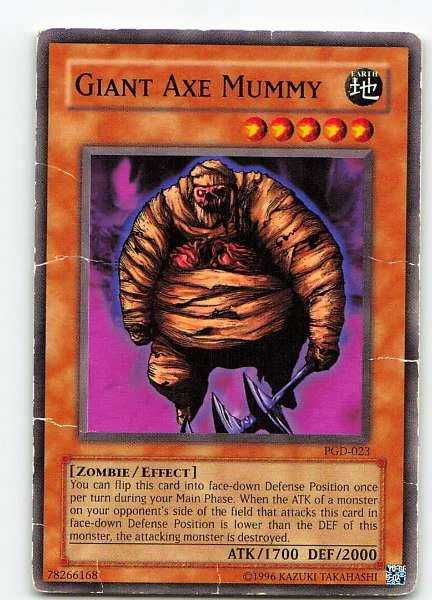 Giant Axe Mummy - Pharaoh's Servant #PGD-023