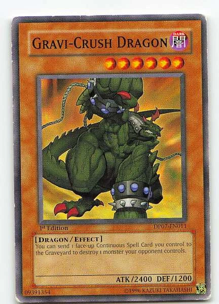 Gravi-Crush Dragon - Duelist Pack 7: Jesse Anderson #DP07-EN011