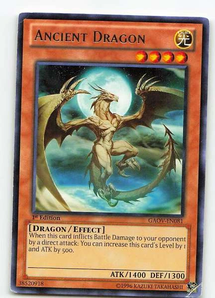 Ancient Dragon - Galactic Overlord #GAOV-EN081