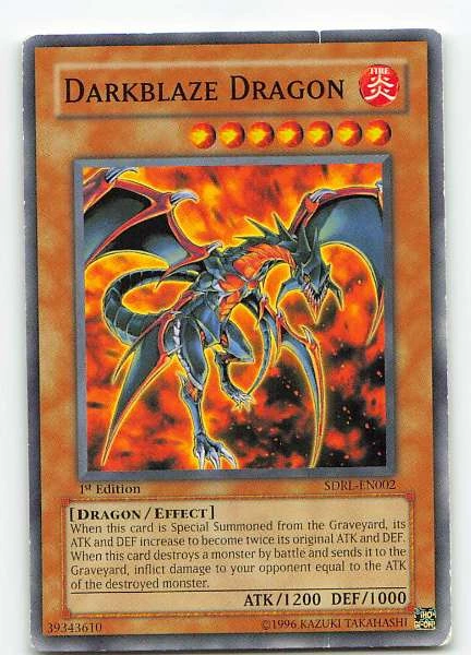 Darkblaze Dragon - Structure Deck: Rise of the Dragon Lords #SDRL-EN002
