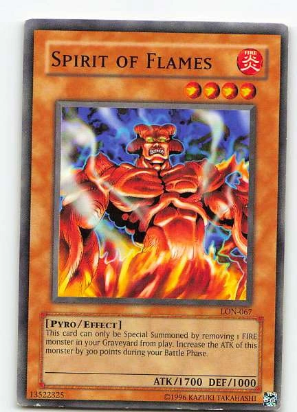 Spirit of Flames - Labyrinth of Nightmare #LON-067