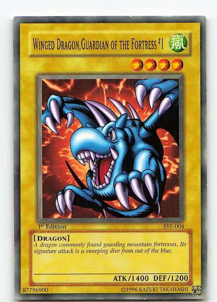 Winged Dragon, Guardian of the Fortress #1 - Starter Deck: Yugi Evolution #SYE-004