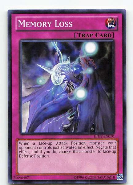 Memory Loss - Lord of the Tachyon Galaxy #LTGY-EN070