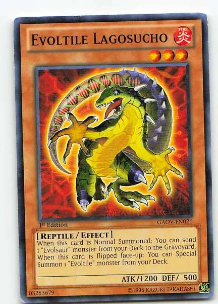 Evoltile Lagosucho - Galactic Overlord #GAOV-EN026