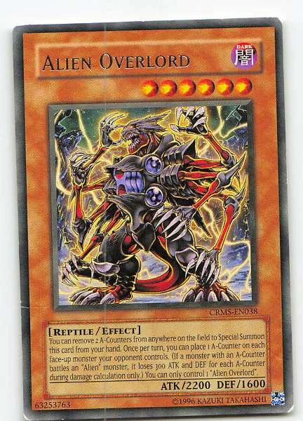 Alien Overlord - Crimson Crisis #CRMS-EN038