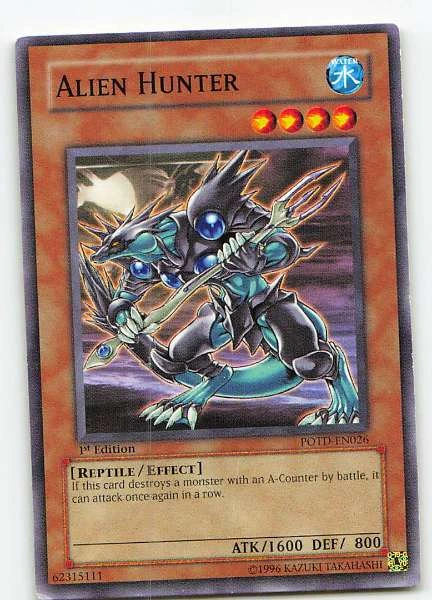 Alien Hunter - Power of the Duelist #POTD-EN026