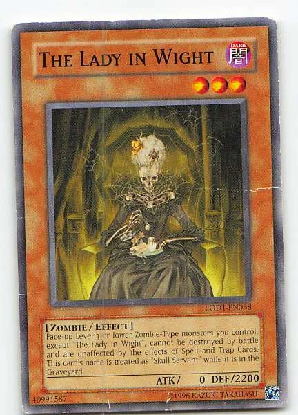 The Lady in Wight - Light of Destruction #LODT-EN038