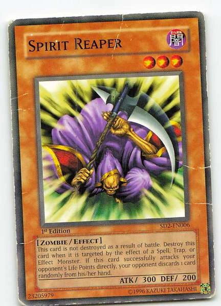 Spirit Reaper - Structure Deck: Zombie Madness #SD2-EN006