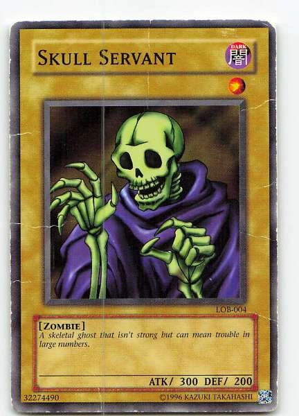 Skull Servant - Legend of Blue Eyes White Dragon #LOB-004