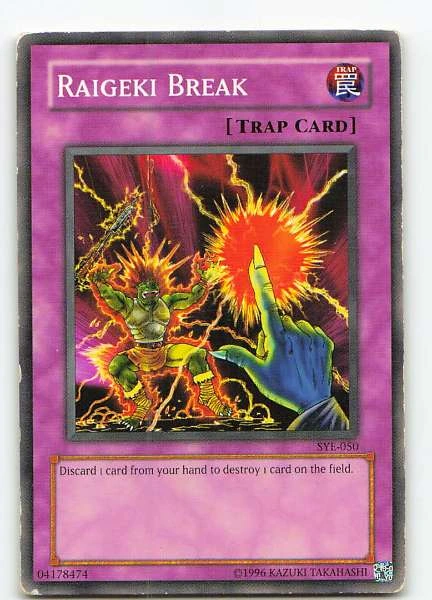 Raigeki Break - Starter Deck: Yugi Evolution #SYE-050
