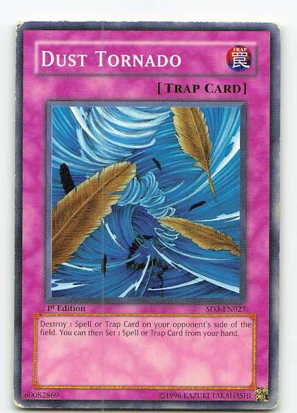 Dust Tornado - Structure Deck: Blaze of Destruction #SD3-EN027