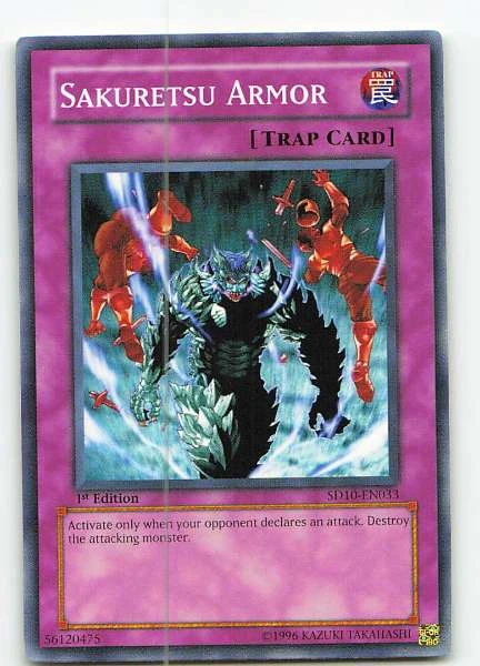 Sakuretsu Armor - Structure Deck: Machine Re-Volt #SD10-EN033