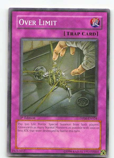 Over Limit - Duelist Pack 6: Jaden Yuki 3 #DP06-EN024