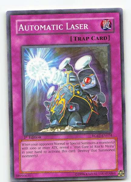 Automatic Laser - Raging Battle #RGBT-EN074