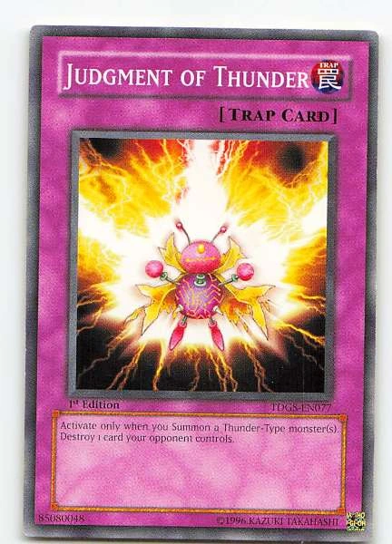 Judgment of Thunder - The Duelist Genesis #TDGS-EN077