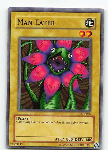 Man Eater - Legend of Blue Eyes White Dragon #LOB-075