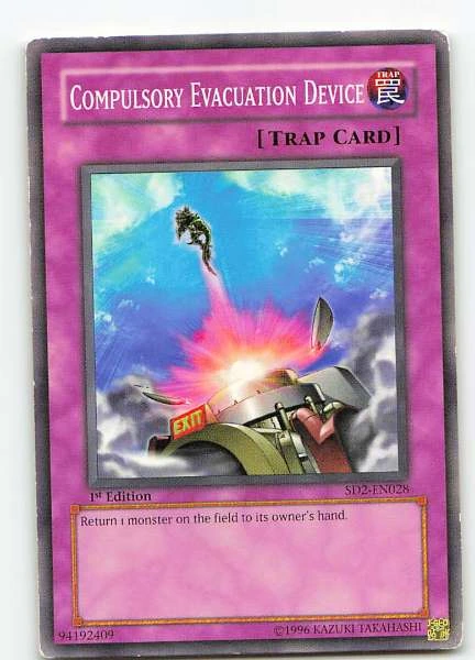 Compulsory Evacuation Device - Structure Deck: Zombie Madness #SD2-EN028
