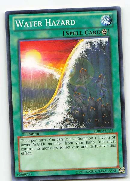 Water Hazard - Structure Deck: Realm of the Sea Emperor #SDRE-EN026