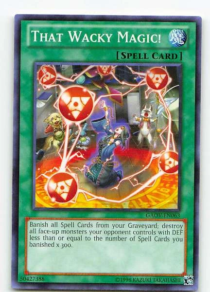 That Wacky Magic! - Galactic Overlord #GAOV-EN063