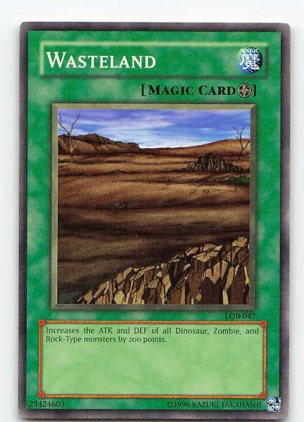 Wasteland - Legend of Blue Eyes White Dragon #LOB-047