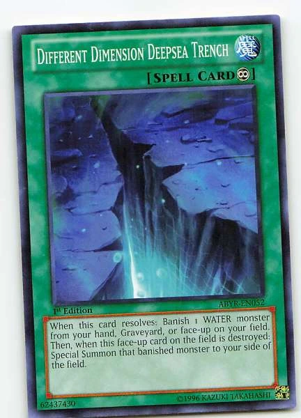 Different Dimension Deepsea Trench - Abyss Rising #ABYR-EN052
