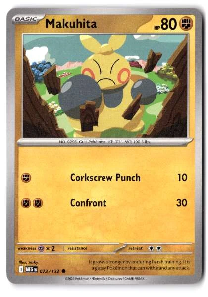 Makuhita - Mega Evolution #072/132