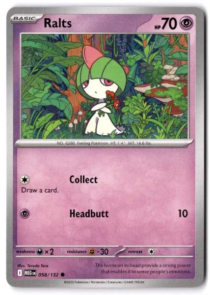 Ralts - Mega Evolution #058/132