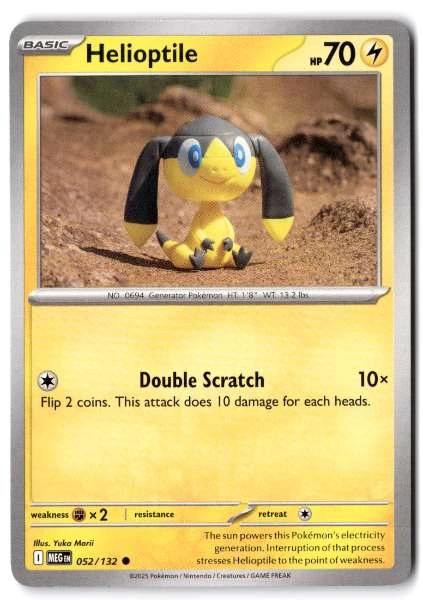 Helioptile - XY #052/132