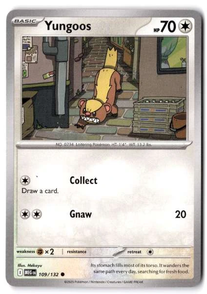 Yungoos - Sun & Moon #109/132