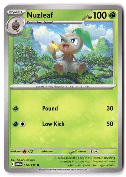 Nuzleaf - Mega Evolution #014/132