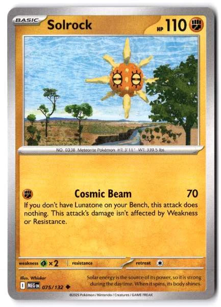 Solrock - Prize Pack Series #075/132