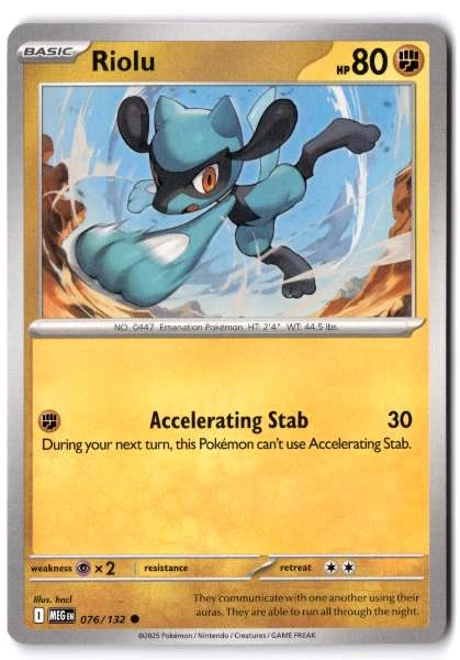 Riolu - Mega Evolution #076/132