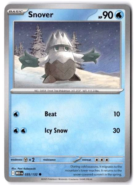 Snover - Mega Evolution #035/132