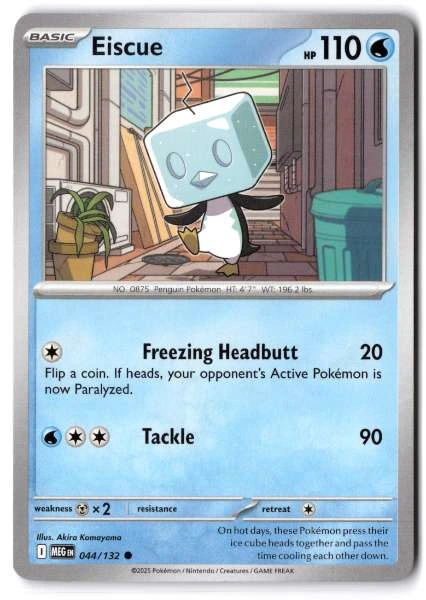 Eiscue - Mega Evolution #044/132