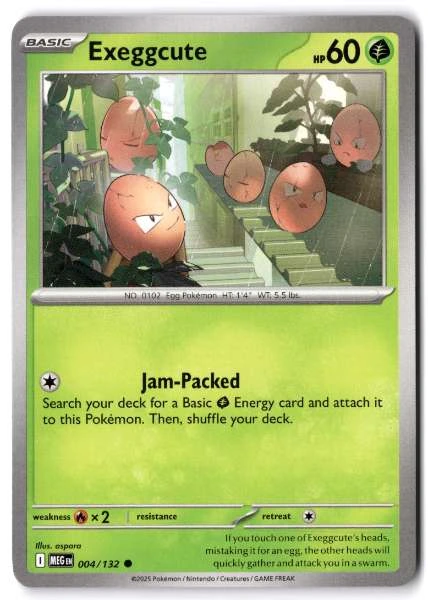 Exeggcute - Mega Evolutions #004/132