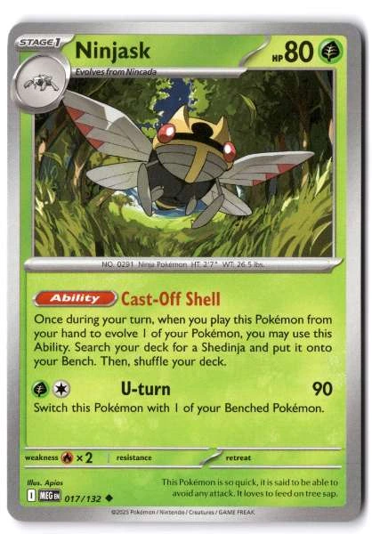 Ninjask - Mega Evolution #017/132