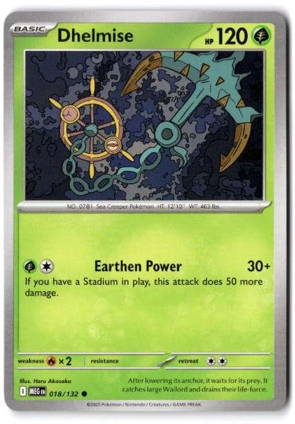 Dhelmise - Mega Evolution #018/132