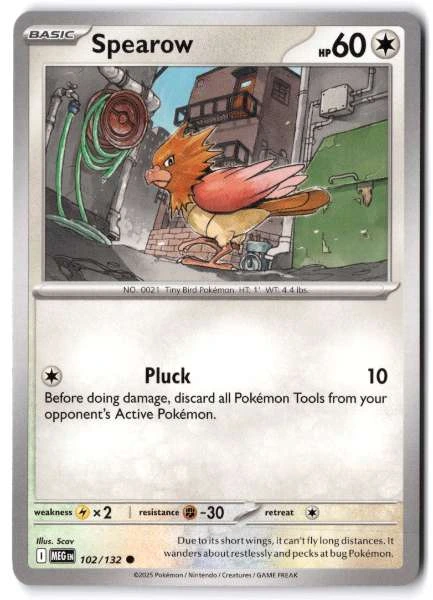 Spearow - Diamond & Pearl #102/132