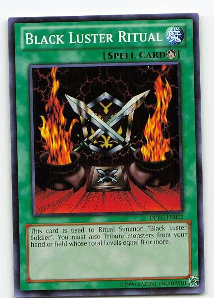 Black Luster Ritual - Duelist Pack: Yugi #DPYG-EN022