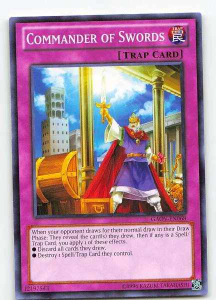 Commander of Swords - Galactic Overlord #GAOV-EN068