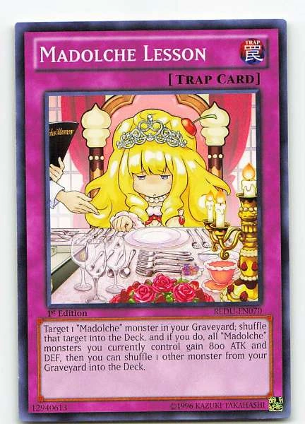 Madolche Lesson - Return of the Duelist #REDU-EN070
