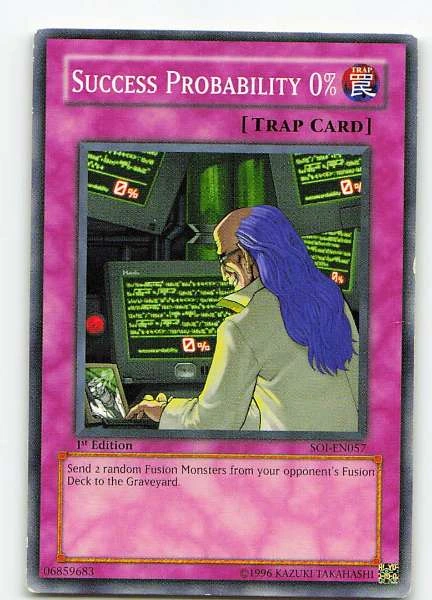 Success Probability 0% - Shadow of Infinity #SOI-EN057