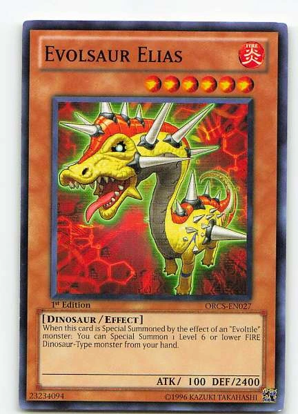 Evolsaur Elias - Order of Chaos #ORCS-EN027