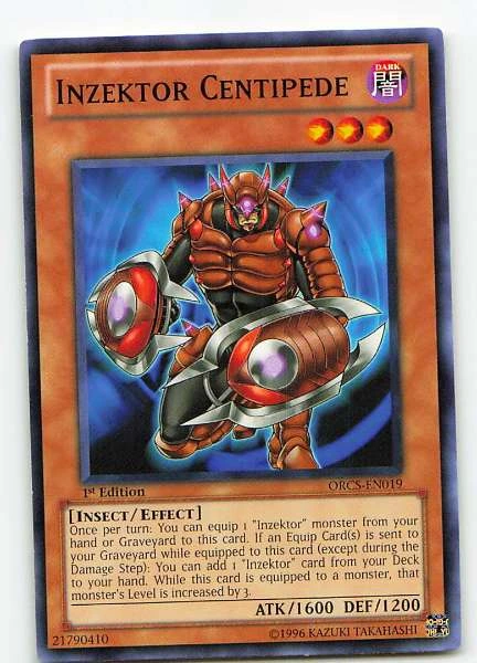 Inzektor Centipede - Order of Chaos #ORCS-EN019